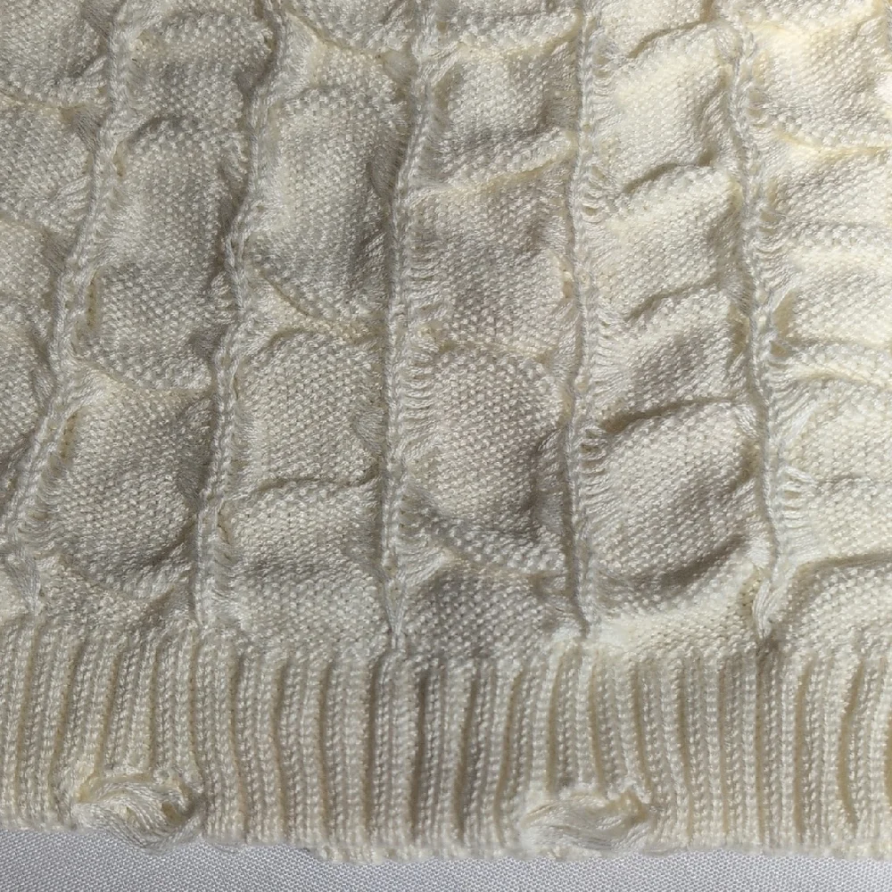 Something Special Cream Knit Beanie